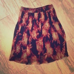 Silk skirt